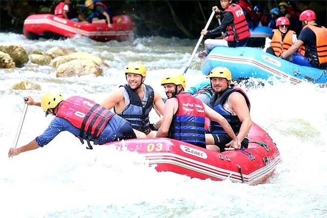 PHUKET-PHANG NGA: White Water Rafting, Zipline, Lunch - White Water Rafting